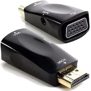 Trade Shop - Convertitore Adattatore Video Hdmi A Uscita Vga Interfaccia Cavo Audio Q-t122 -