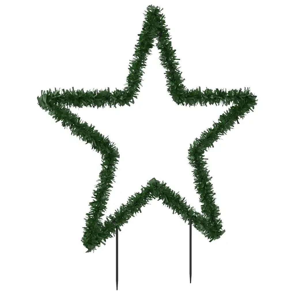Decorazione Luminosa Natalizia con Picchetti Stella 80LED 60cm CFW8026202