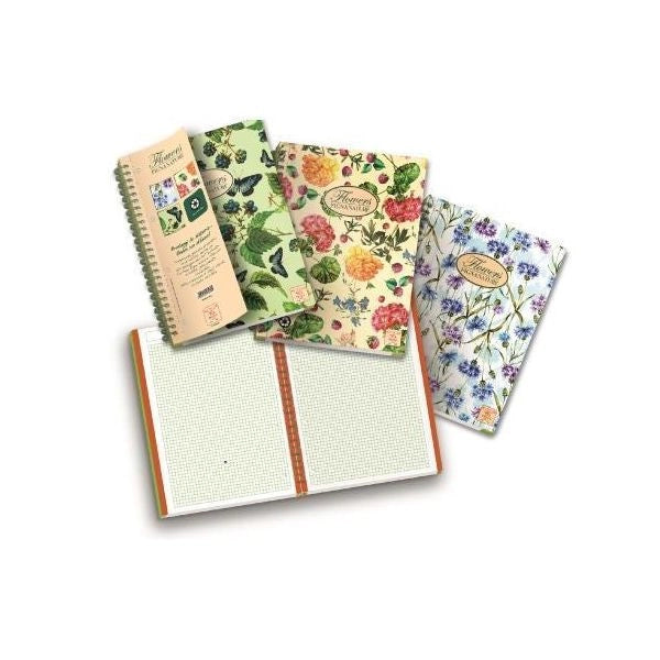 Cf3 blocchi a4 spir nature flower - 0215124