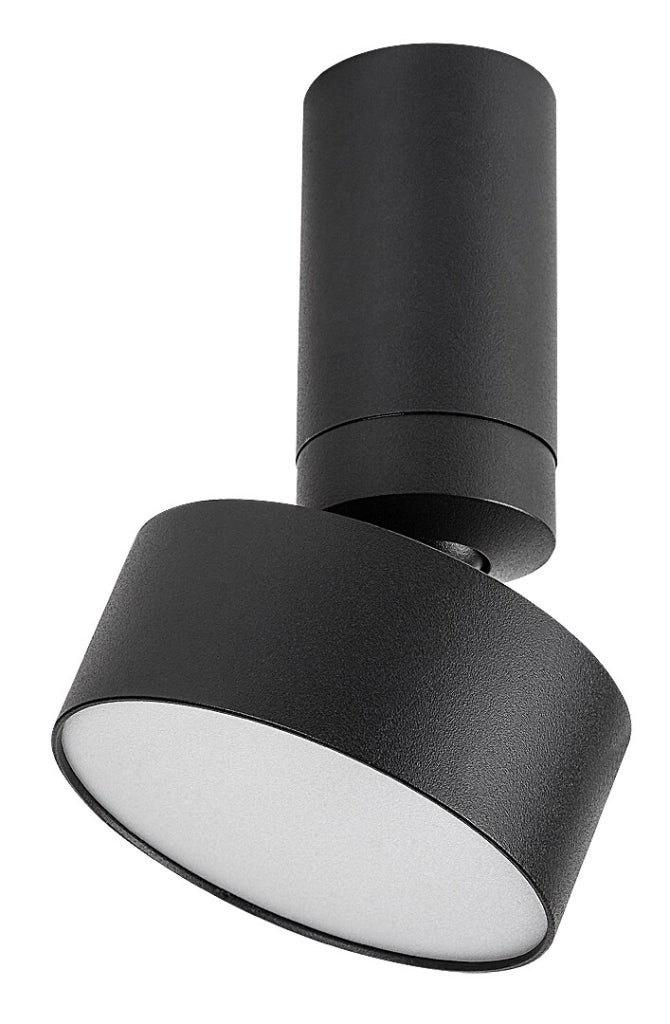 Faretto soffitto orientabile nero tondo Ø11 LED 10W Rabalux