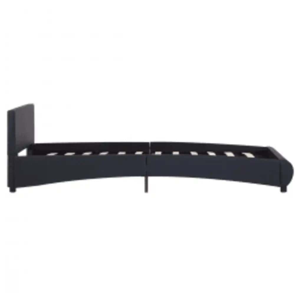 Giroletto con LED Nero in Similpelle 100x200 cm 285481