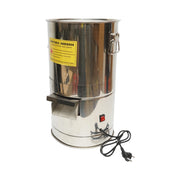 Tritatutto elettrico per scarti vegetali e mangimi, 550W, 220V, ciotola in acciaio inox da 12L, 4 lame incluse.