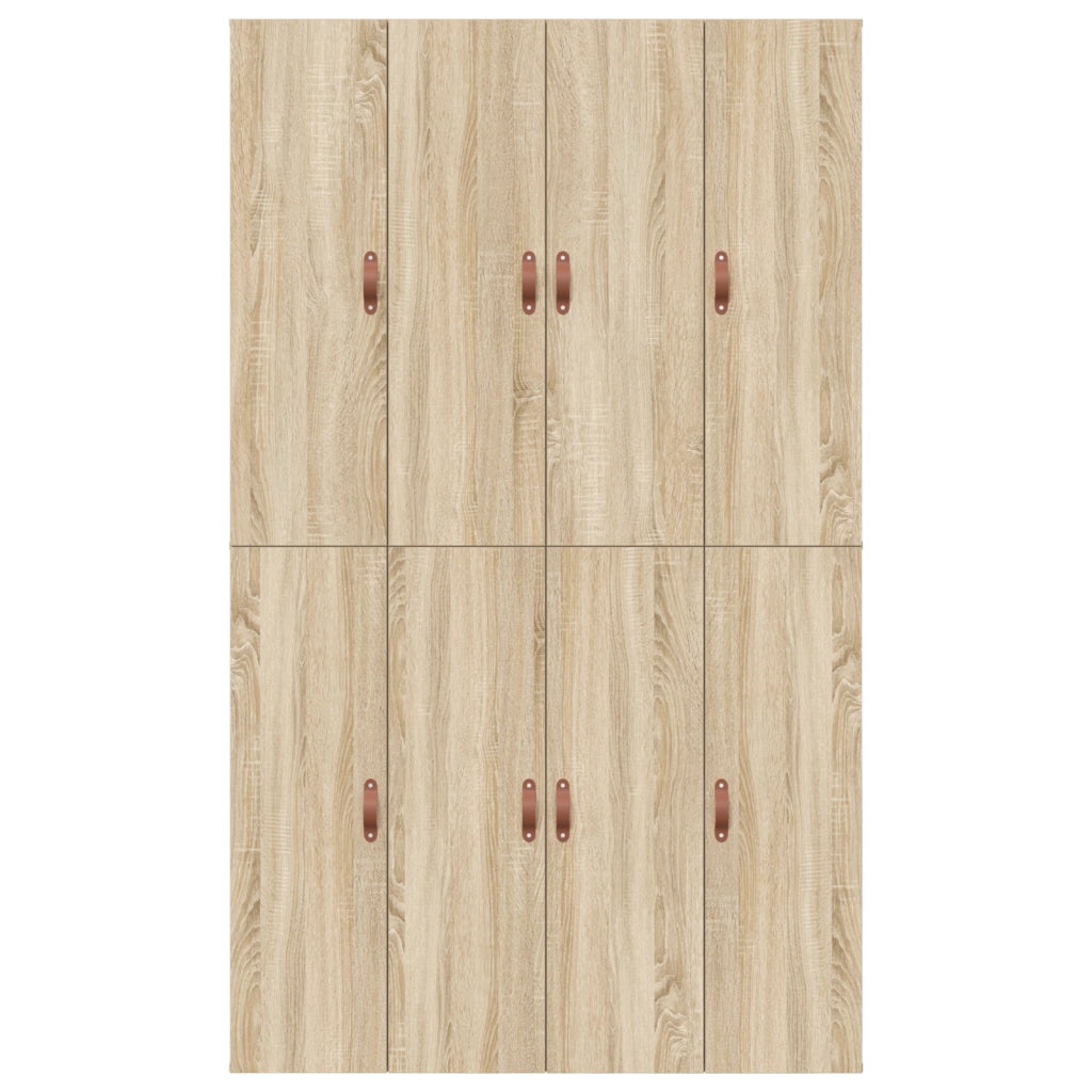 Struttura letto con contenitore in rovere Sonoma 120x190 cm