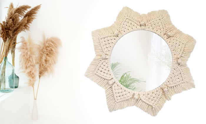 Specchio Da Parete Boho 53cm 322048