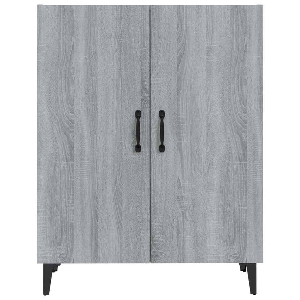 Buffet credenza cassettiera armadio mobile contenitore organizer per cucina soggiorno salotto Sonoma 70 x 34 x 90 cm legno ingegnerizzato grigio 02_0036511