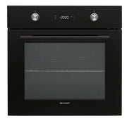 Sharp k-60p19bnl forno da incasso per cucina, nero, 9 programmi, classe a, 69 litri, easy to clean