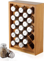 Rack di Spezie in Legno con Piatto di Deposizione per Erbe
