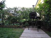 Forno a Legna da Esterno Cottura Diretta in Refrattario Zio Ciro Subito Cotto 60