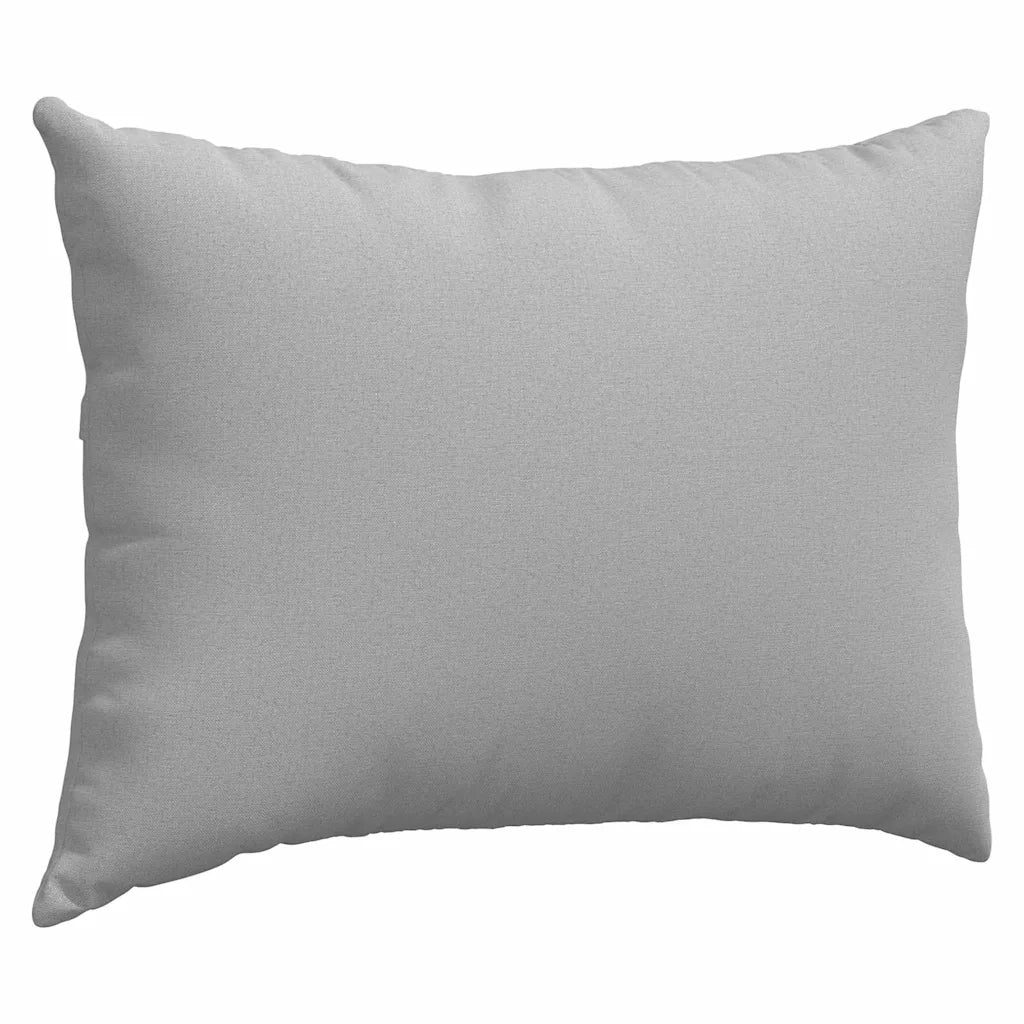 Cuscini da Divano 2 pz-Set di 2 Cuscini per Sofa Grigio Nuvola 70 x 50 cm Tessuto