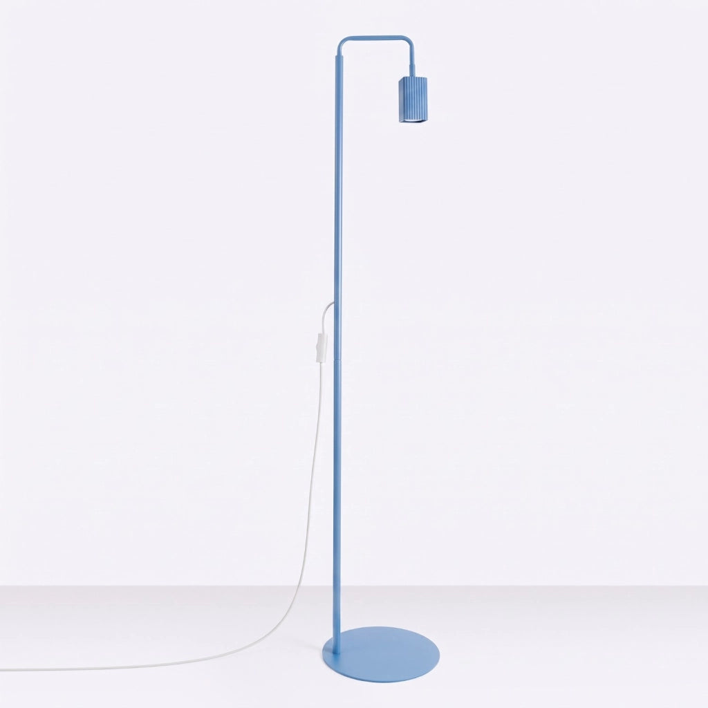 Lampada da terra RAYO 1 azzurra