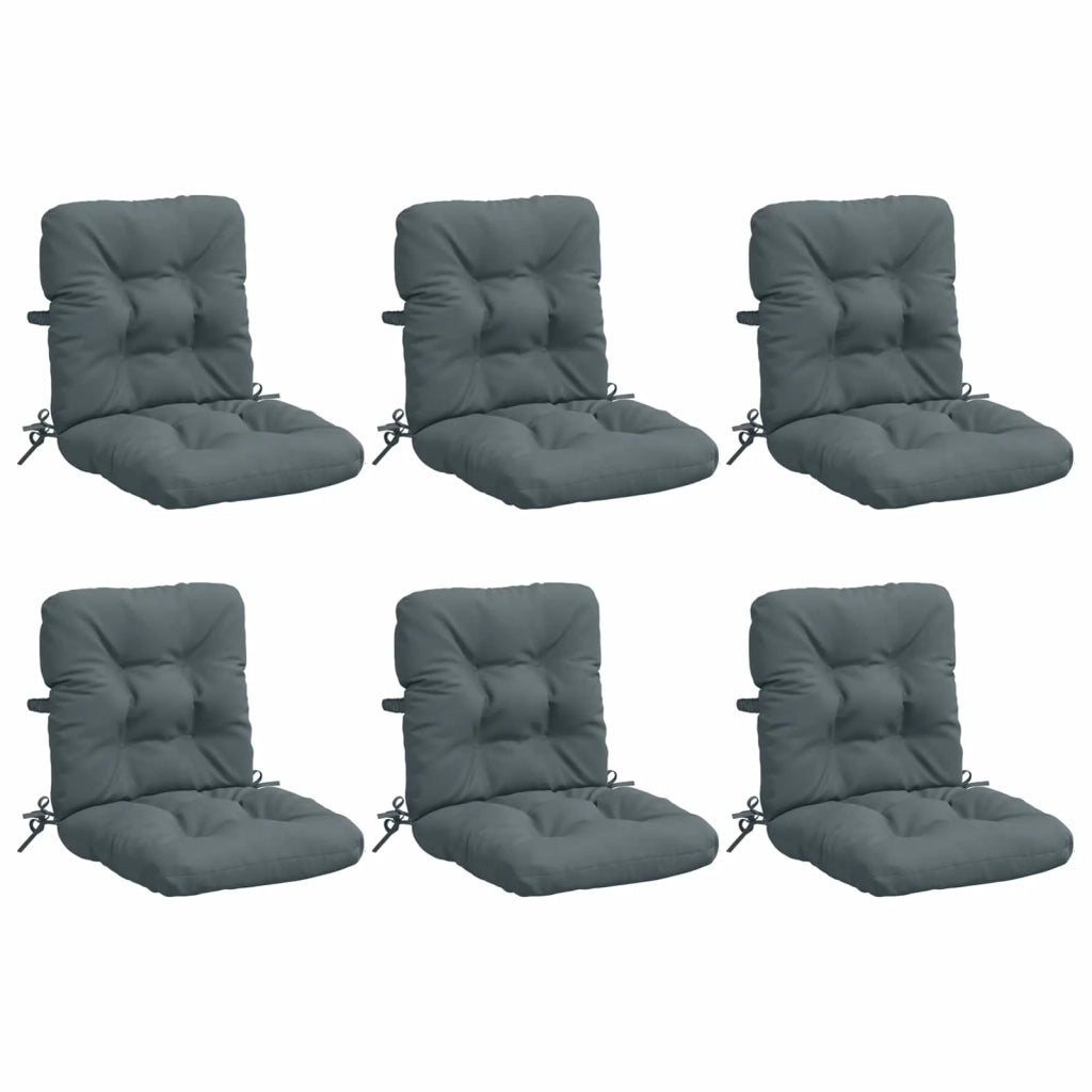 Cuscini per Sedia Alta in 6 Pezzi VIANEN 6 pcs 100% Poliestere 953799