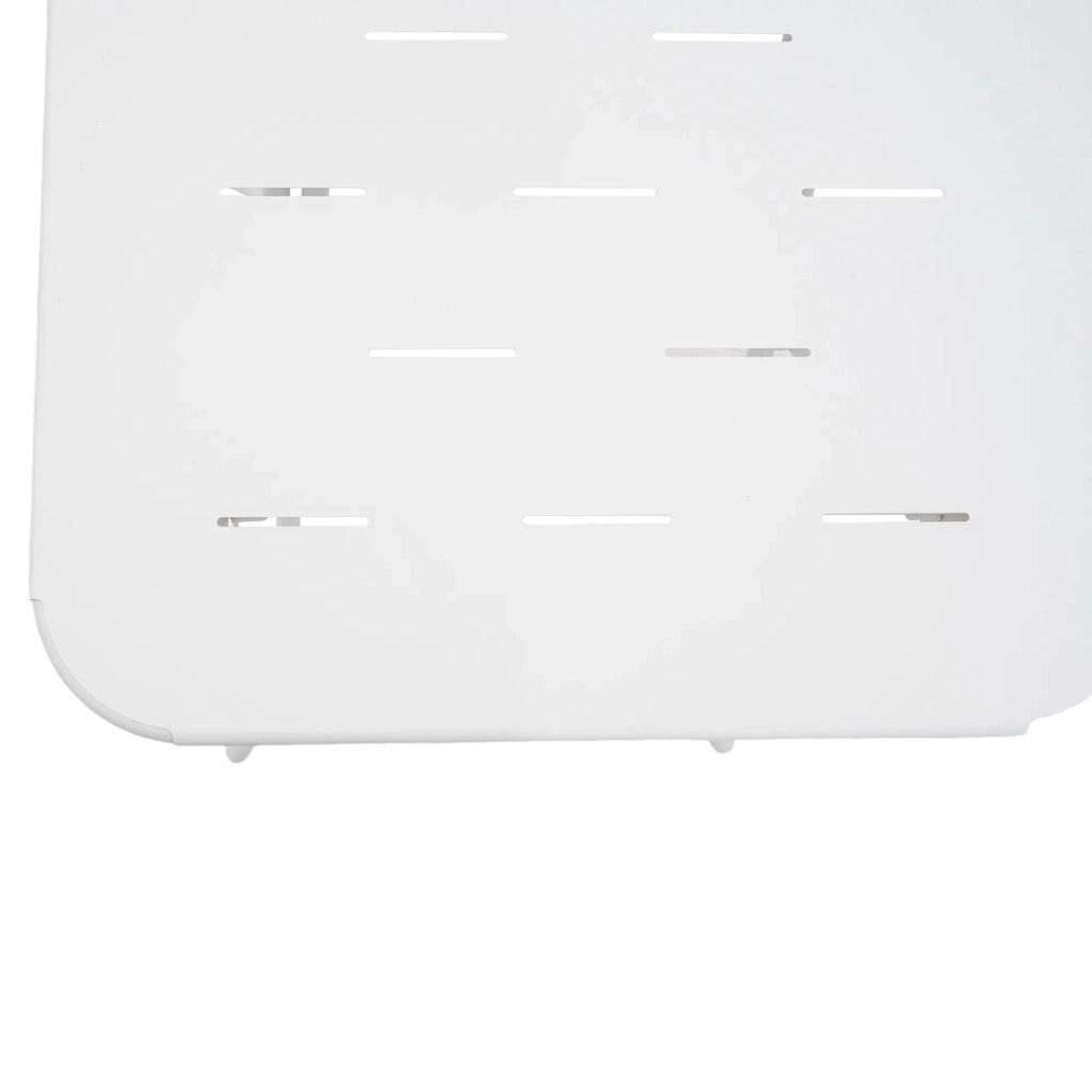 Set da Bistro Pieghevole 3 Pezzi per Esterno/Interno, 2 Sedie e 1 Tavolo, Resistente alle Intemperie, Bianco