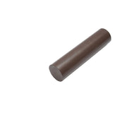 Barra in teflon, PTFE, politetrafluoroetilene marrone 200x50mm 1,45 Kg