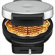 Wafeliera a forma di cuore - Wafeliera cuori con regolazione di temperatura - Wafeliera a cuore per wafel perfette