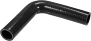 Siliconica Curva a 90 Gradi - Connettore Universale - Diametro Interno 28mm - Lunghezza 150mm - Nero - Materiale Resistente - Conduttore di Raffreddamento