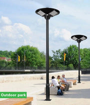 Faro Lampione LED Stradale Per Giardino 150W Pannello ad energia solare Telecomando IP66