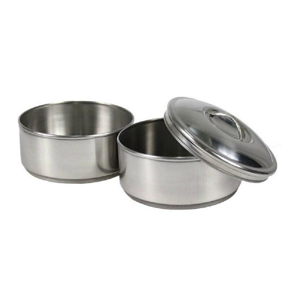 Trade Shop - Portavivande Piramide 2 Livelli Contenitore Porta Pranzo Vivande Cibo Alimenti -