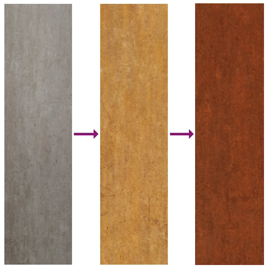 Rack per Legna da Ardere 60x40x100 cm in Acciaio Corten CFW7611642