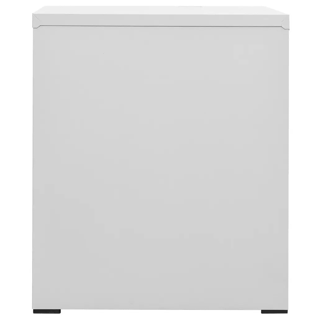 Schedario Grigio Chiaro 46x62x72,5 cm in Acciaio cod mxl 74099