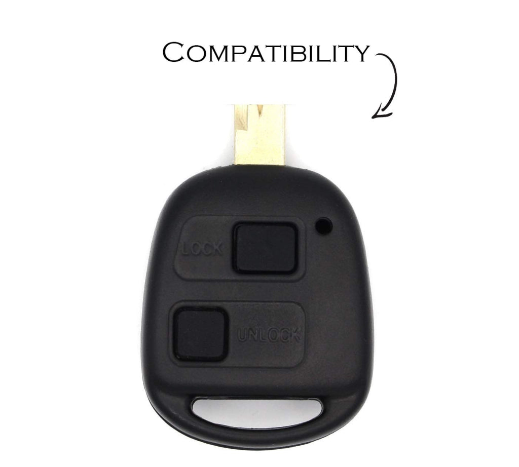 Custodia in silicone per 2 chiavi, colore nero, realizzata in TPU/gomma