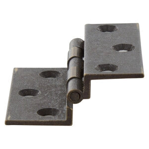 CERNIERA FRESATA CON COLLO OTTONE BRON 40X35 MM*- MARIVA- 24,0 pz