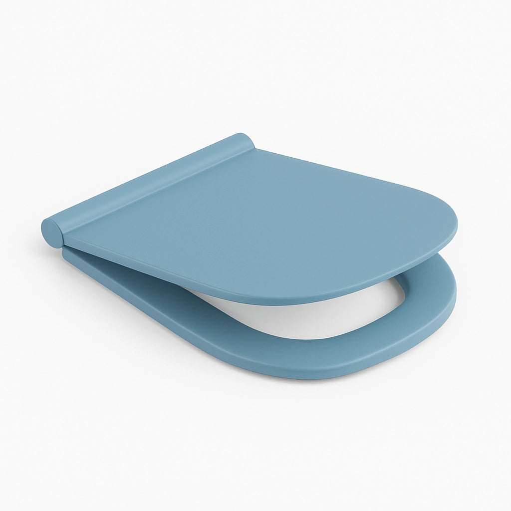 SEDILE WC IN TERMOINDURENTE ALBA SOFT CLOSING- Azzurro Avio- DOLOM- pezzi 1
