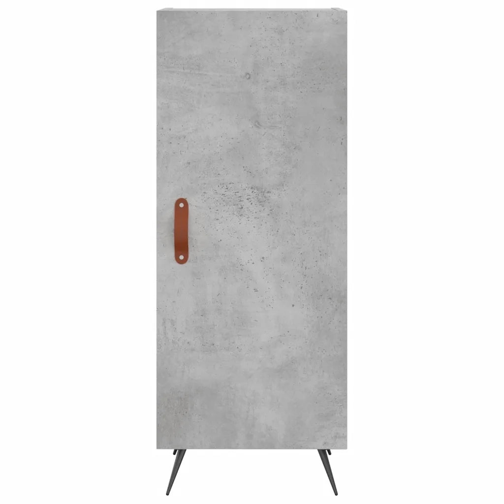 Credenza-Buffet-Armadio da cucina Grigio Cemento 34,5x34x90 cm in Legno Multistrato 420131