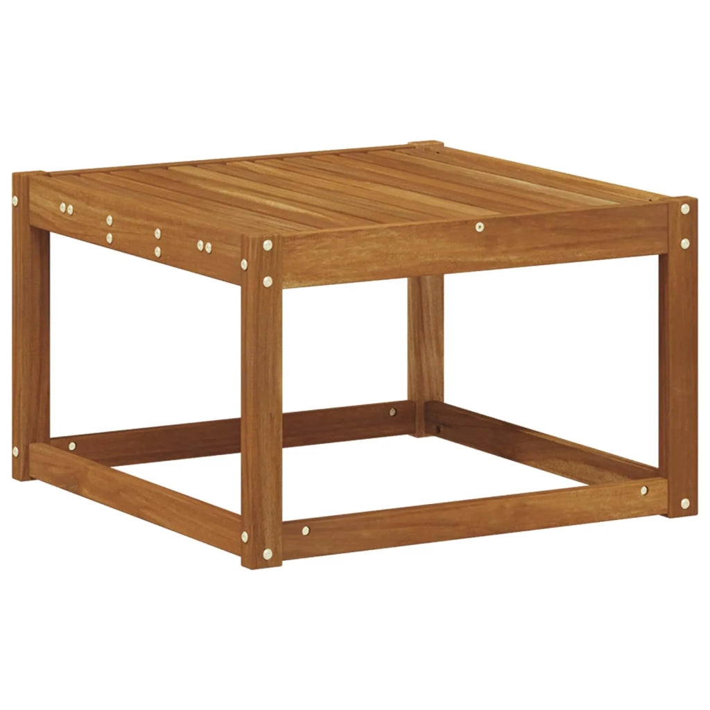 Tavolino da Giardino-Tavolo da Esterno Legno di Acacia Massello Naturale 928608