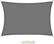 Tenda a Vela Ombreggiante Parasole Protezione HDPE Raggi UV 95% per Esterno Giardino per Esterno, Giardino e Terrazza, Piscina