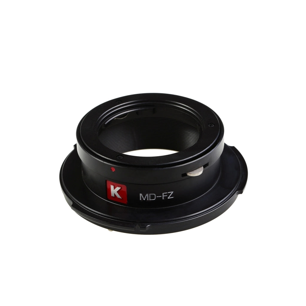 Kipon Adattatore per obiettivo per Minolta MD a Sony FZ con attacco a baionetta, con regolazione manuale di apertura e messa a fuoco, pratico accessorio per fotocamera