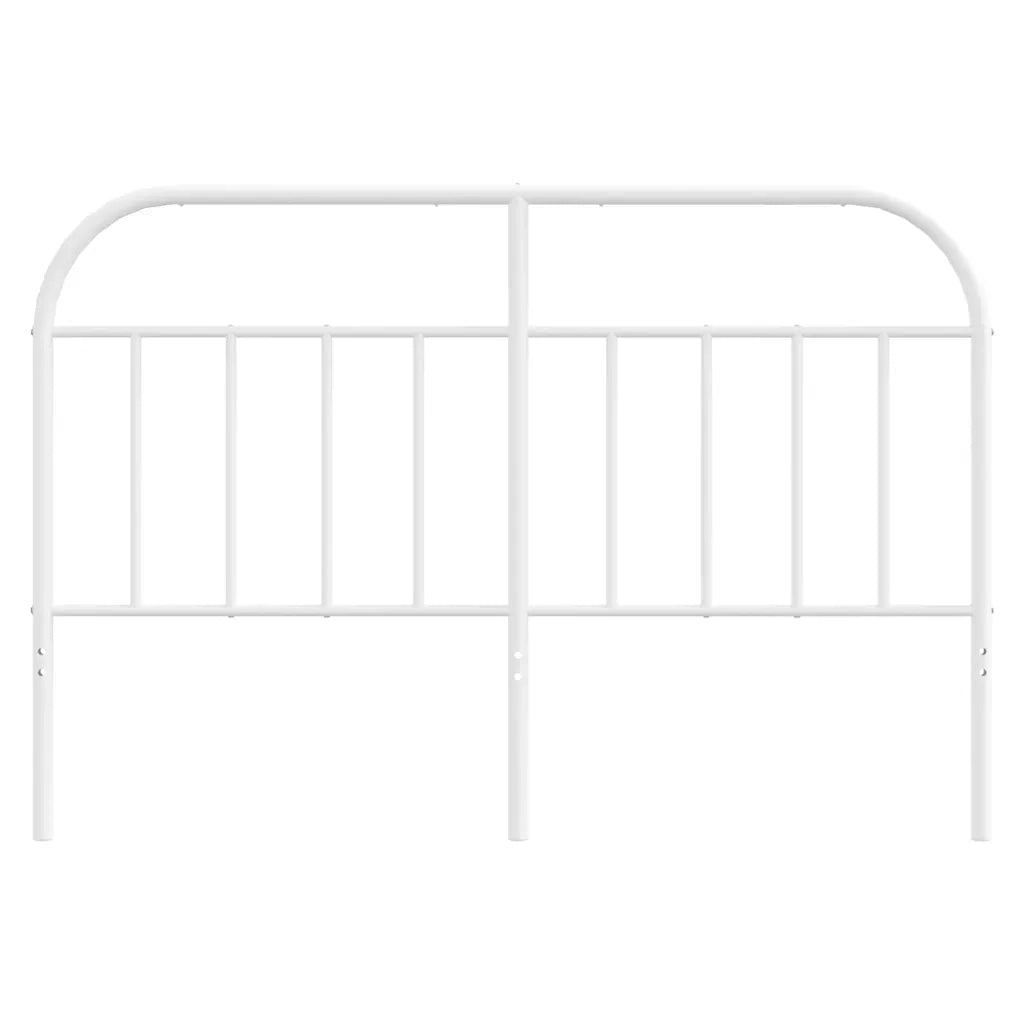 Testiera di Ricambio in Metallo Bianco 150 cm 353718