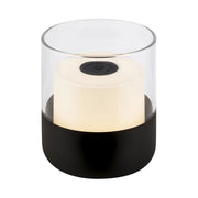 Lampada Da Tavolo Moderna Lilet Plastica Nero Led Integrato 2W 2700K