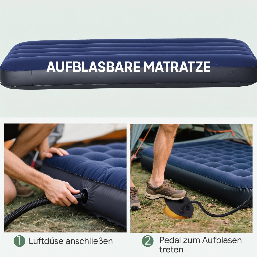Letto da campo con materasso ¨C zephmum ¨C verde scuro