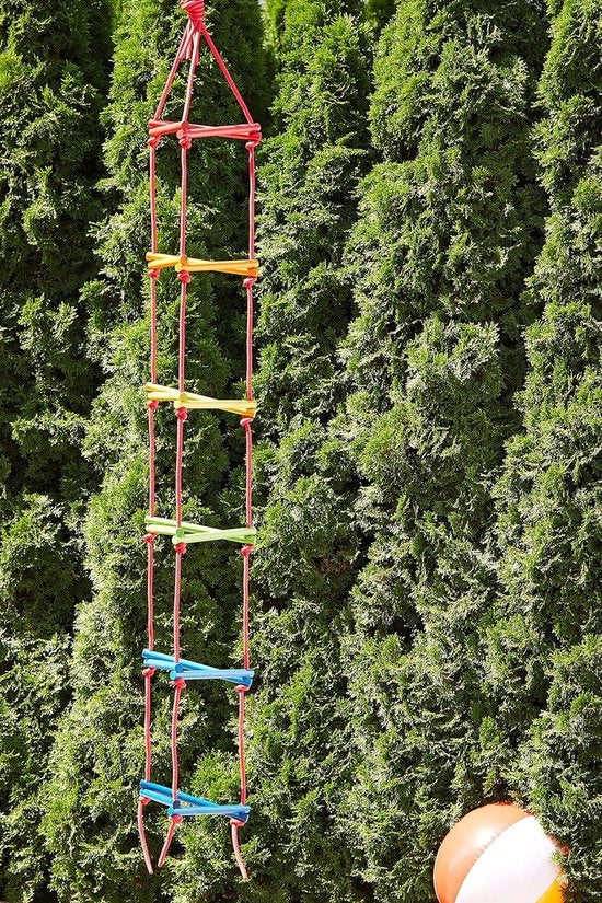 Ladder a scalini in legno per bambini a forma di triangolo - ca. 200 x 30 x 30 cm - divertimento infinito