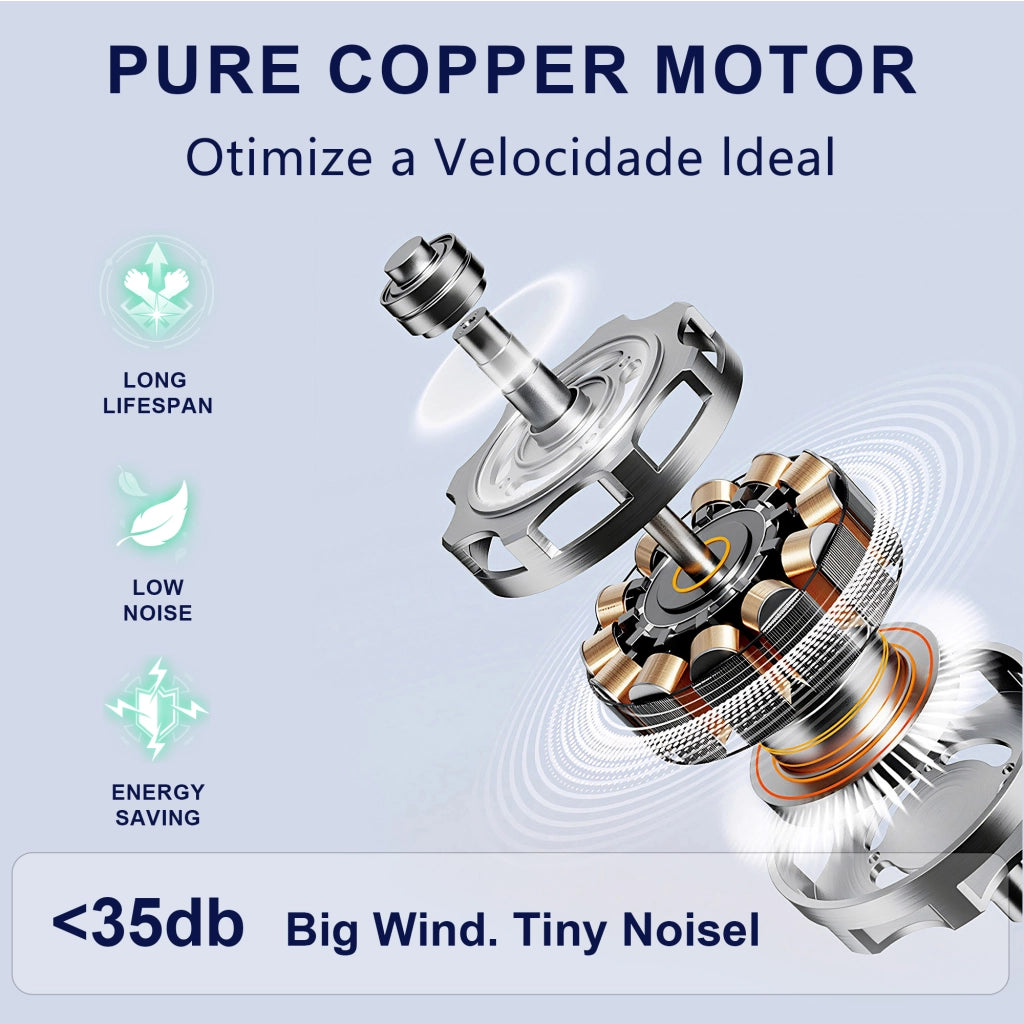 Ventilatore da soffitto 52 pollici con luce, telecomando, funzione dimmer, pale legno massello, risparmio energetico, motore DC silenzioso