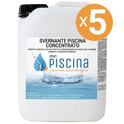 Svernante Piscina Concentrato, 5 Confezioni Da 5 Kg