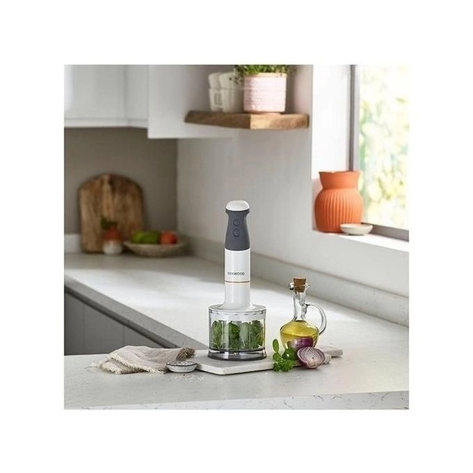 Kenwood HBM40306WH Triblade XL Frullatore ad Immersione 850W 2 velocita' becher 0.75L colore Bianco