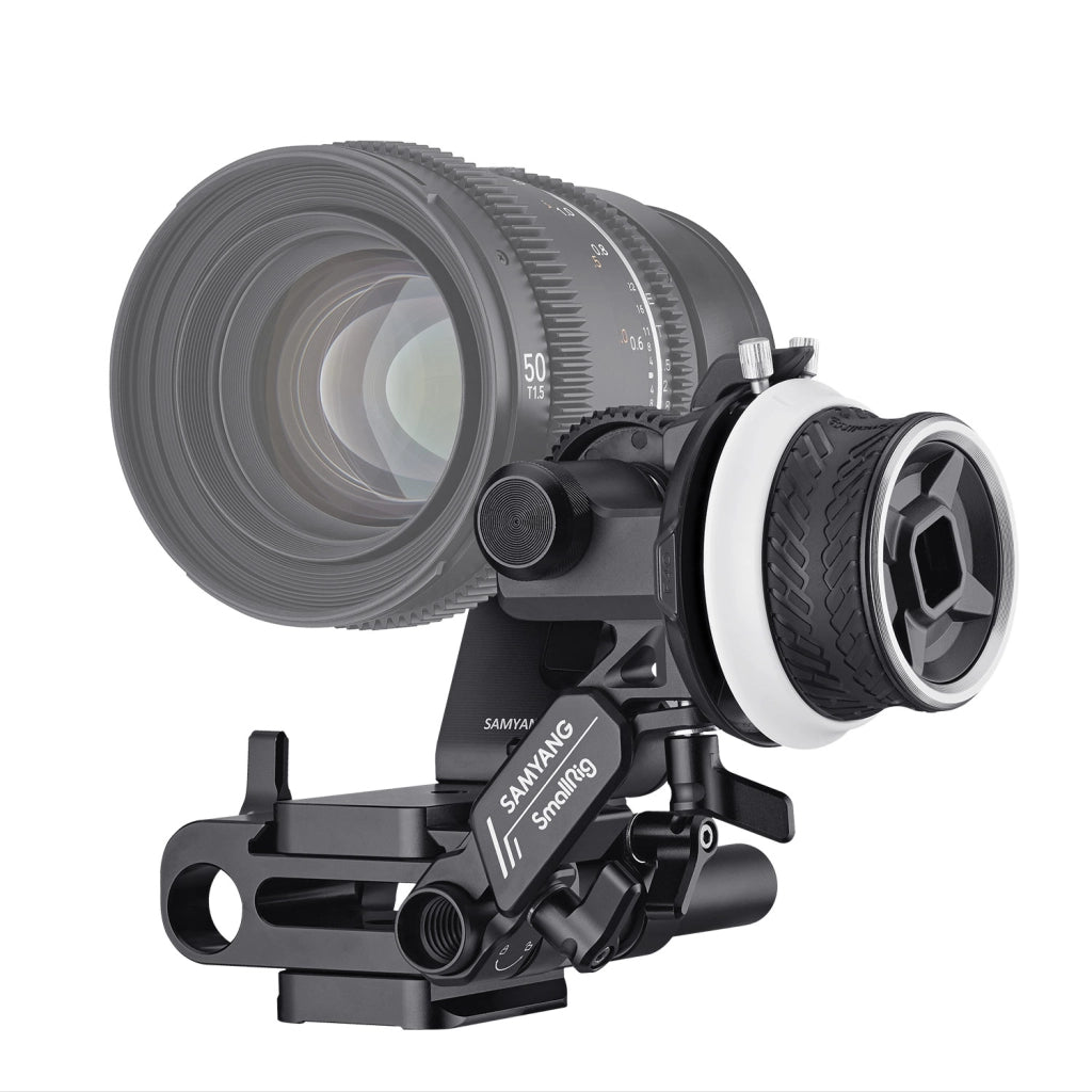 Cine Kit per fotocamere Sony E-mount - follow focus professionale per VDSLR MK2 e obiettivi con baionetta da 62 mm di diametro, marcatura AB regolabile (stopper)