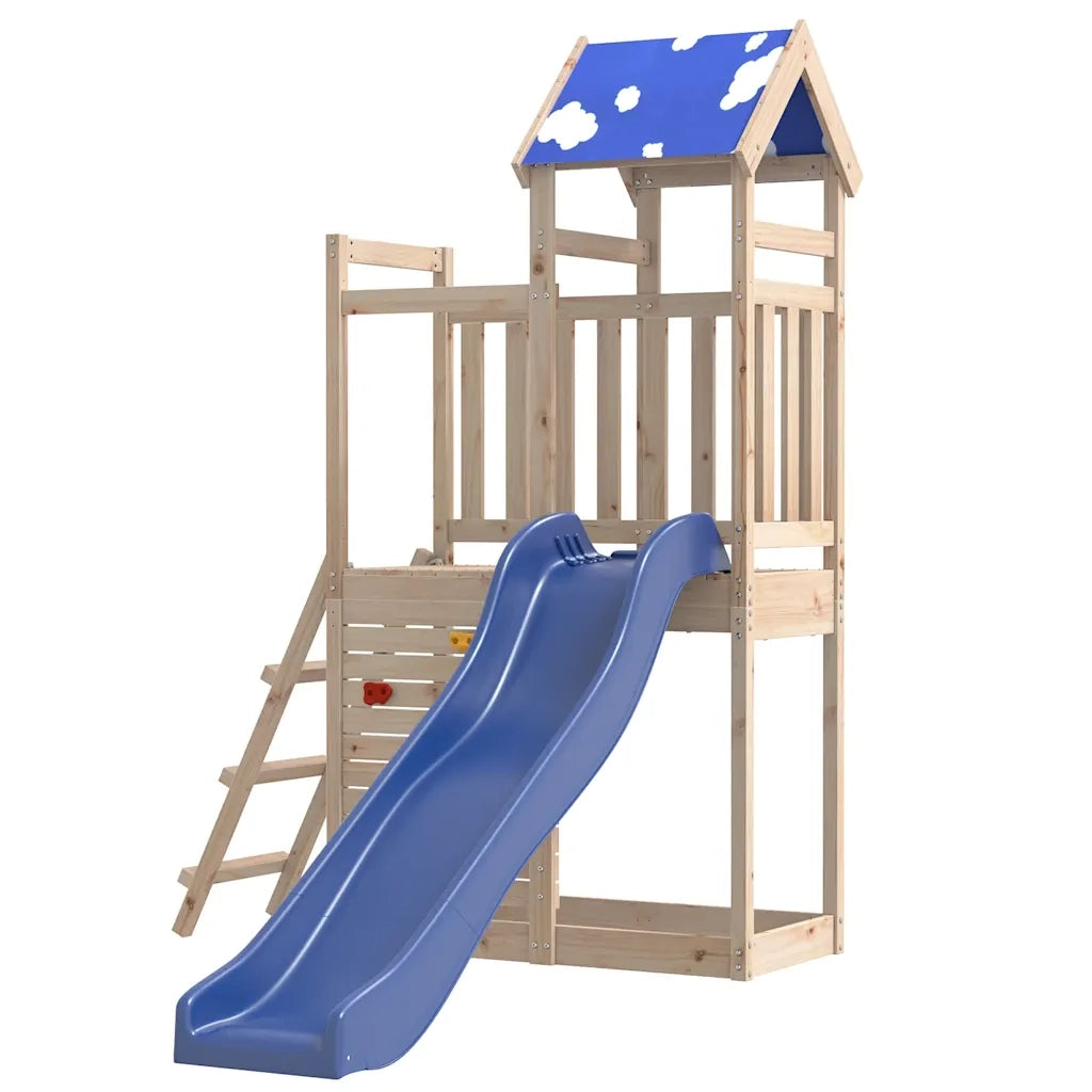 Set da Gioco da Esterno in Legno Massello di Pino 3279130