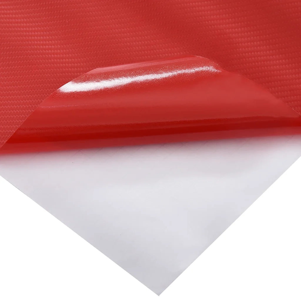 Pellicole per Auto 2 pz 4D Rosse 100x150 cm CFW7262034