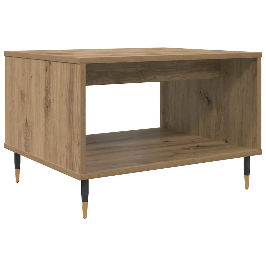 Tavolino da salotto rovere artigianale 60 x 50 x 40 cm 879607