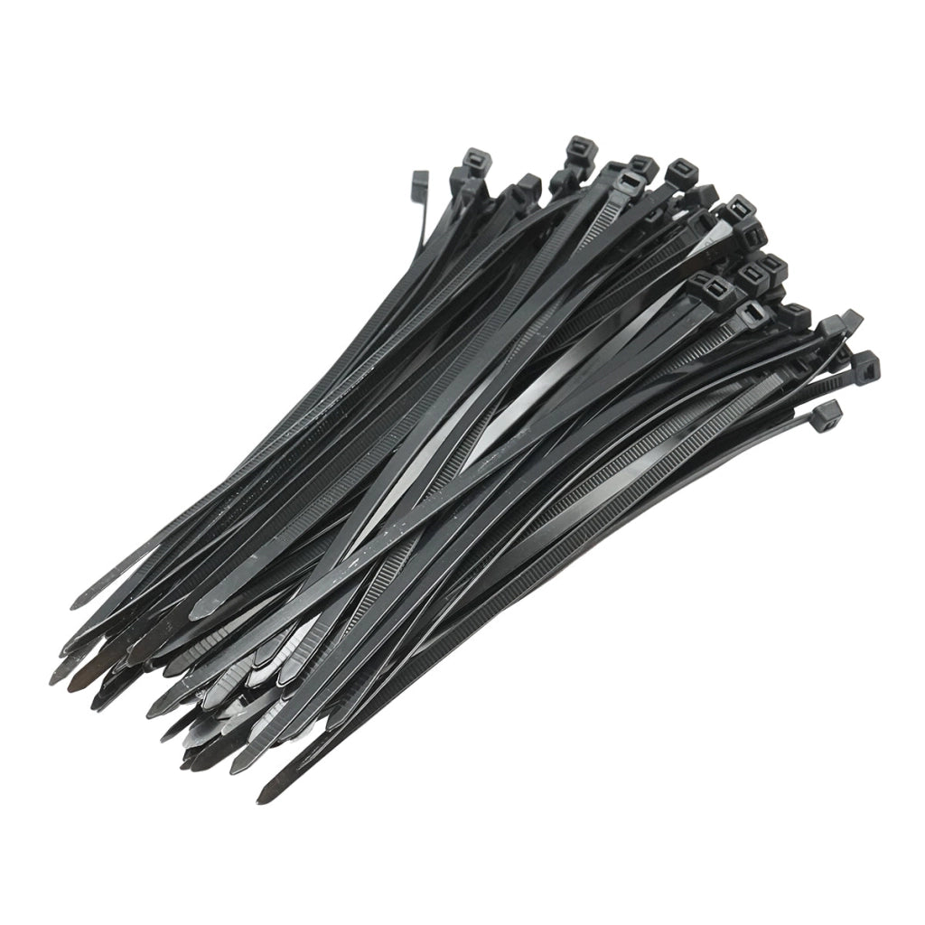 Fascette in plastica nere 4.8×200 mm – set da 100 pezzi Breckner Germany