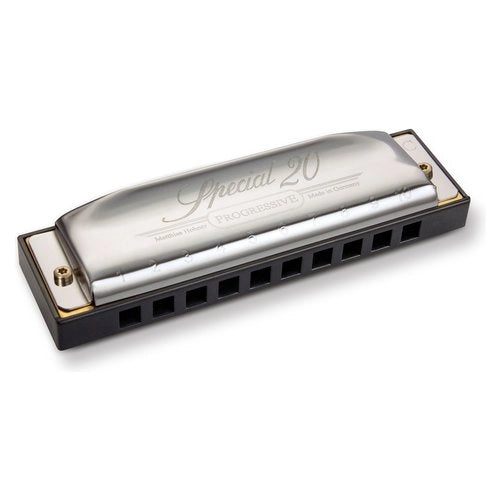 Armonica hohner 732961 progressive series special 20 silver e black