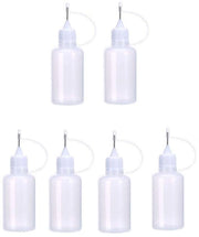 Applicatori con punta a ago 30ml - 6 pezzi per lavori precisi in DIY arte del cartone e quilling