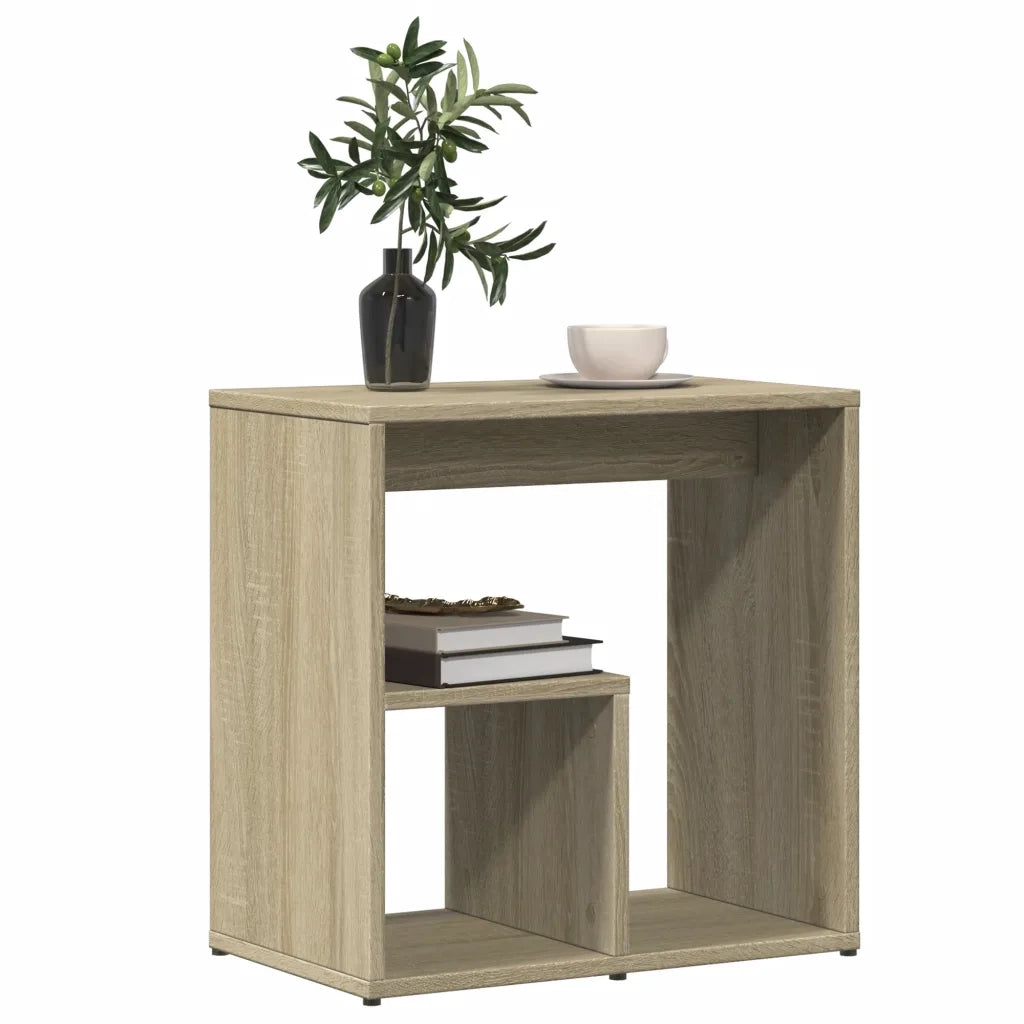Tavolini Rovere Sonoma 2 pz 50x30x50 cm in Legno Multistrato 840560
