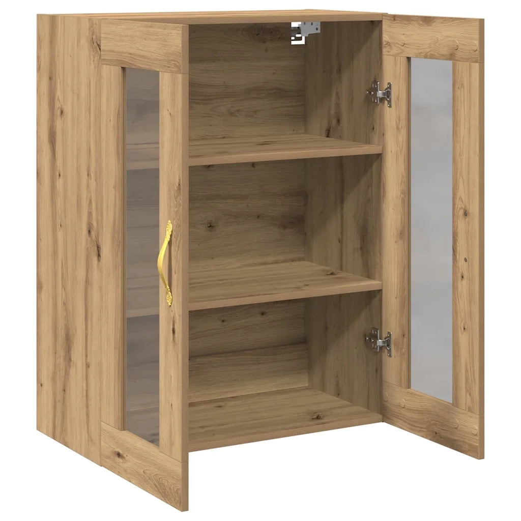 Armadietto a muro Rovere artigianale 69,5 x 34 x 90 cm 862163