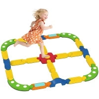 Struttura di Equilibrio per Bambini, interattivo e antiscivolo, in Plastica, Multicolore