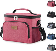 Borsa portatile per picnic, zaino refrigerante, con cintura regolabile per adulti, impermeabile, senza liquidi, 9 litri