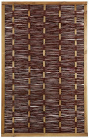 Pannello Frangivista da Giardino 115x180 cm in Salice Naturale