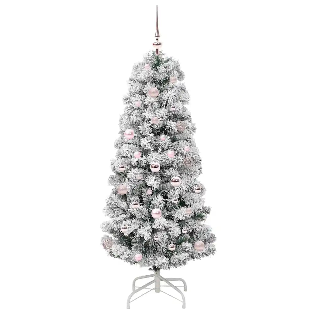 Albero di Natale | Decorazioni natalizie Artificiale con Rami Pieghevoli 150 cm